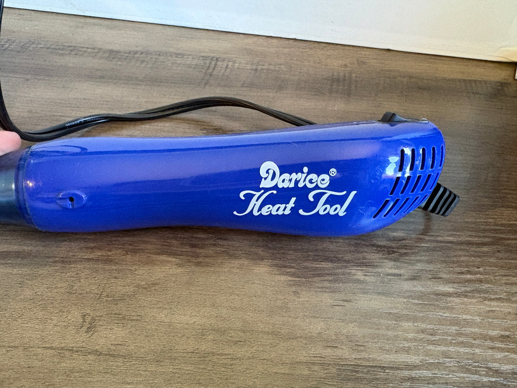 Darcie Heat Tool Embossing with Wood Stand