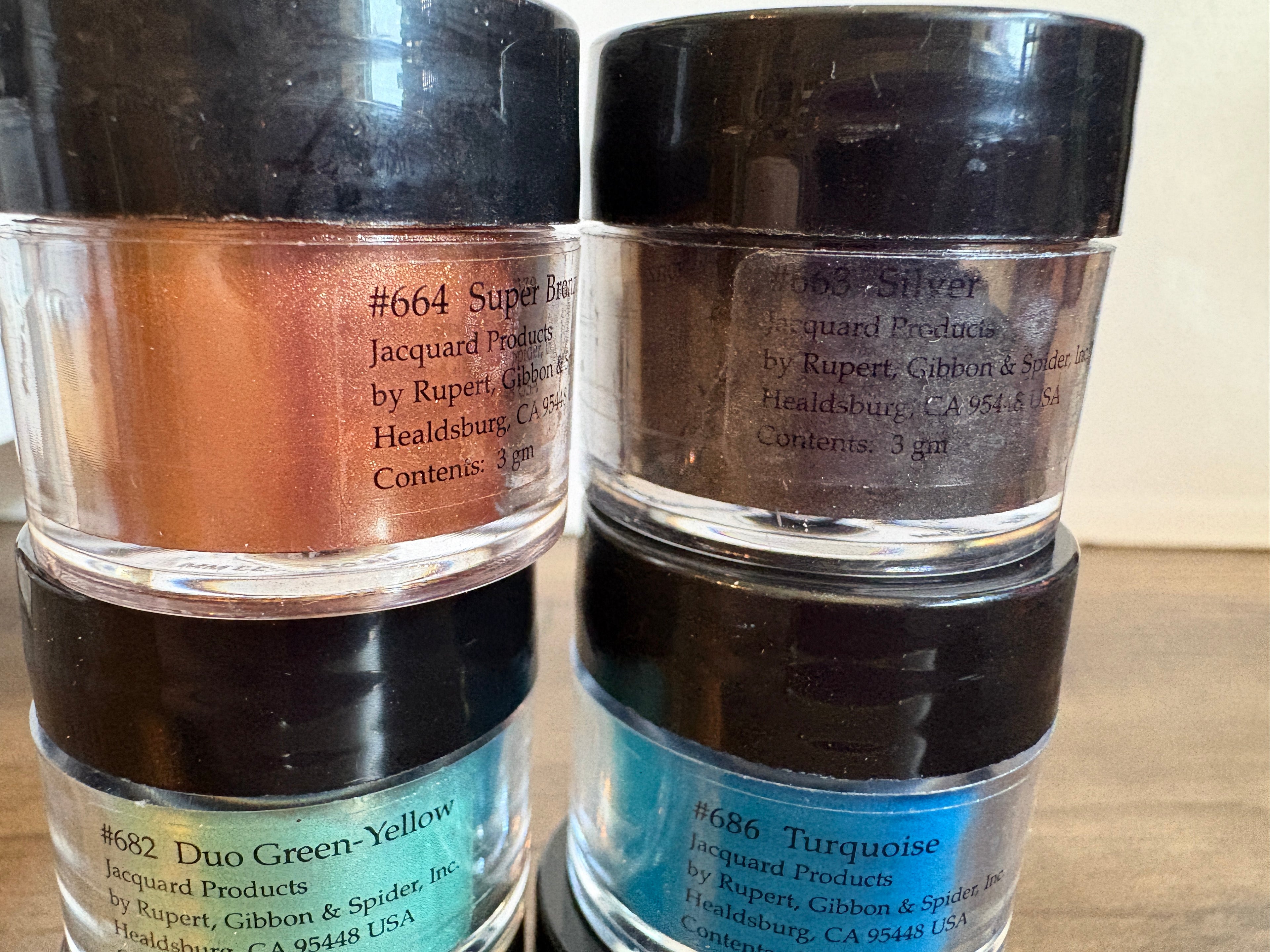 Stampin Up Pearl Ex Pigment Powder Assortment 1 ~ R2