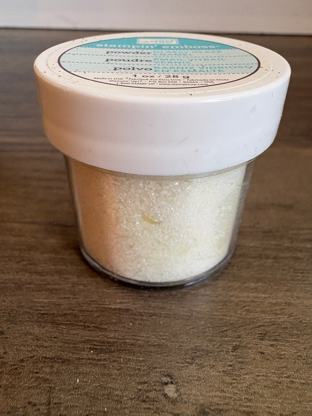 Stampin Up Embossing Powder ~ Glassy Glaze Enamel ~ R1