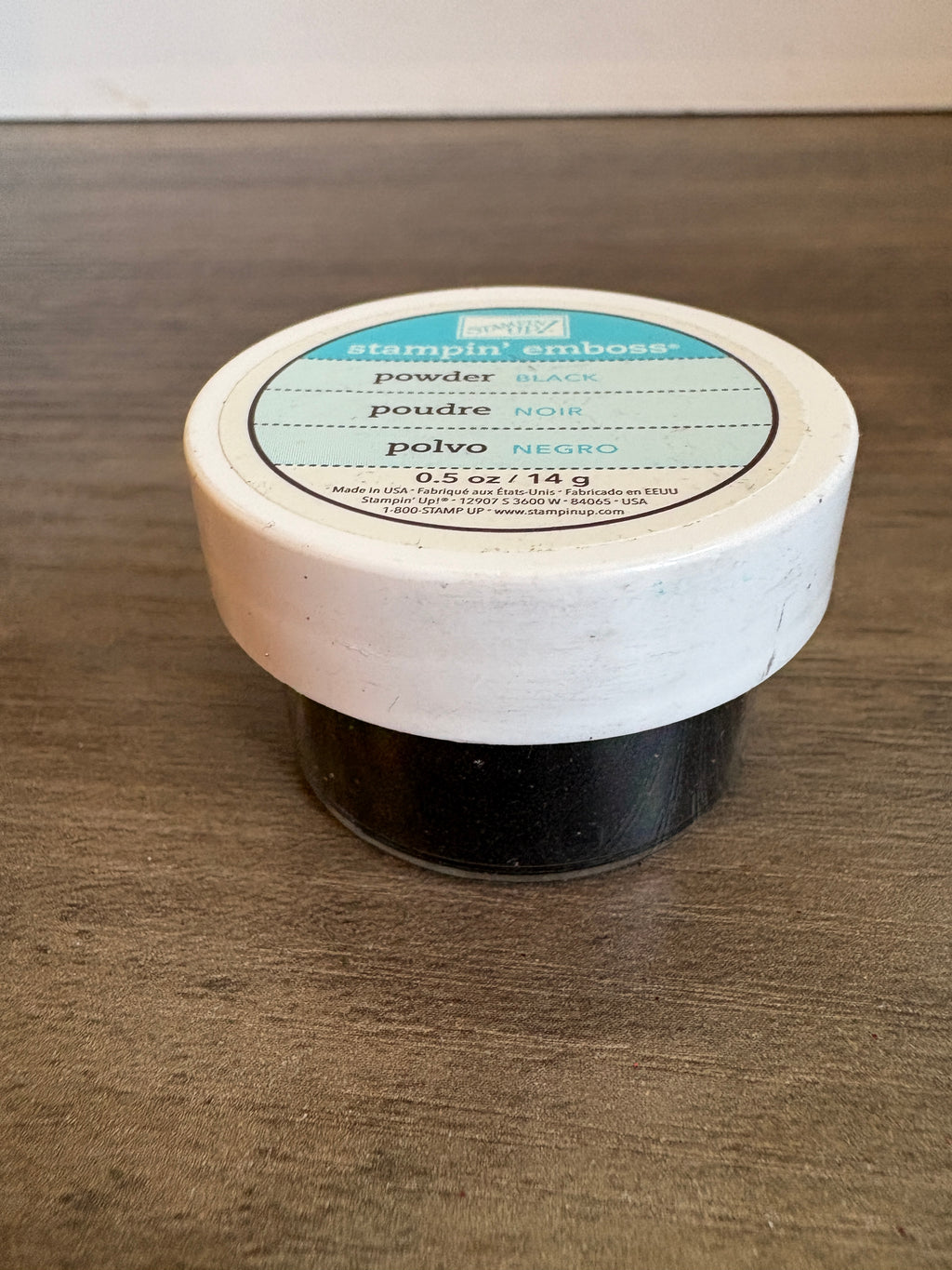 Stampin Up Embossing Powder ~ Black ~ R1