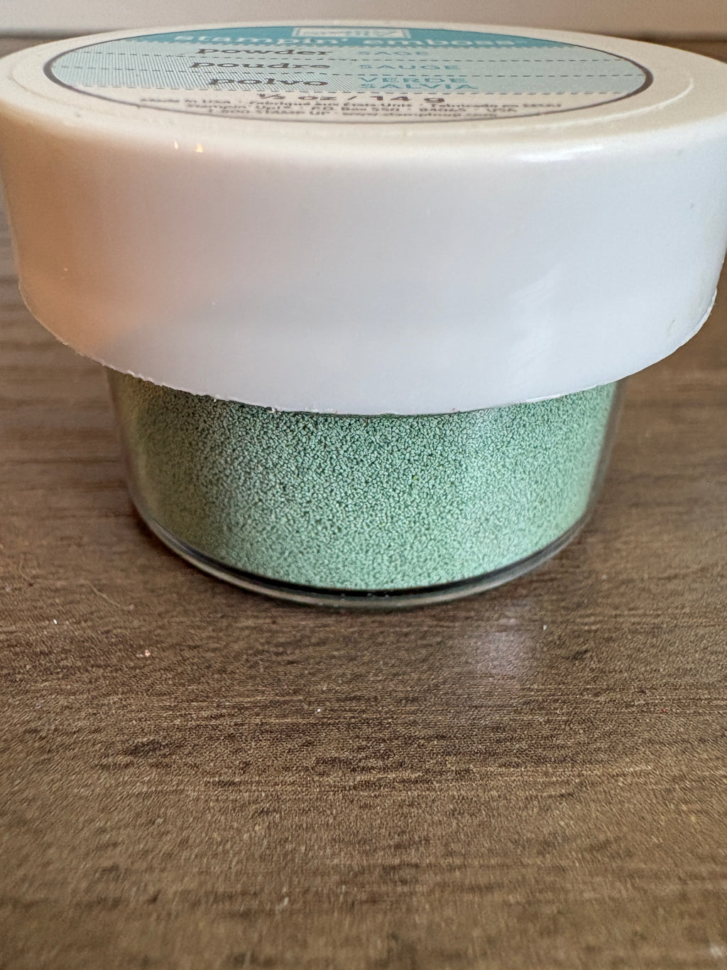 Stampin Up Emboss Powder ~ Sage ~ R1