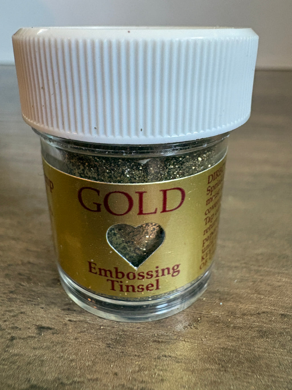 Personal Stamp Exchange PSX Embossing Tinsel ~ Gold ~ R1