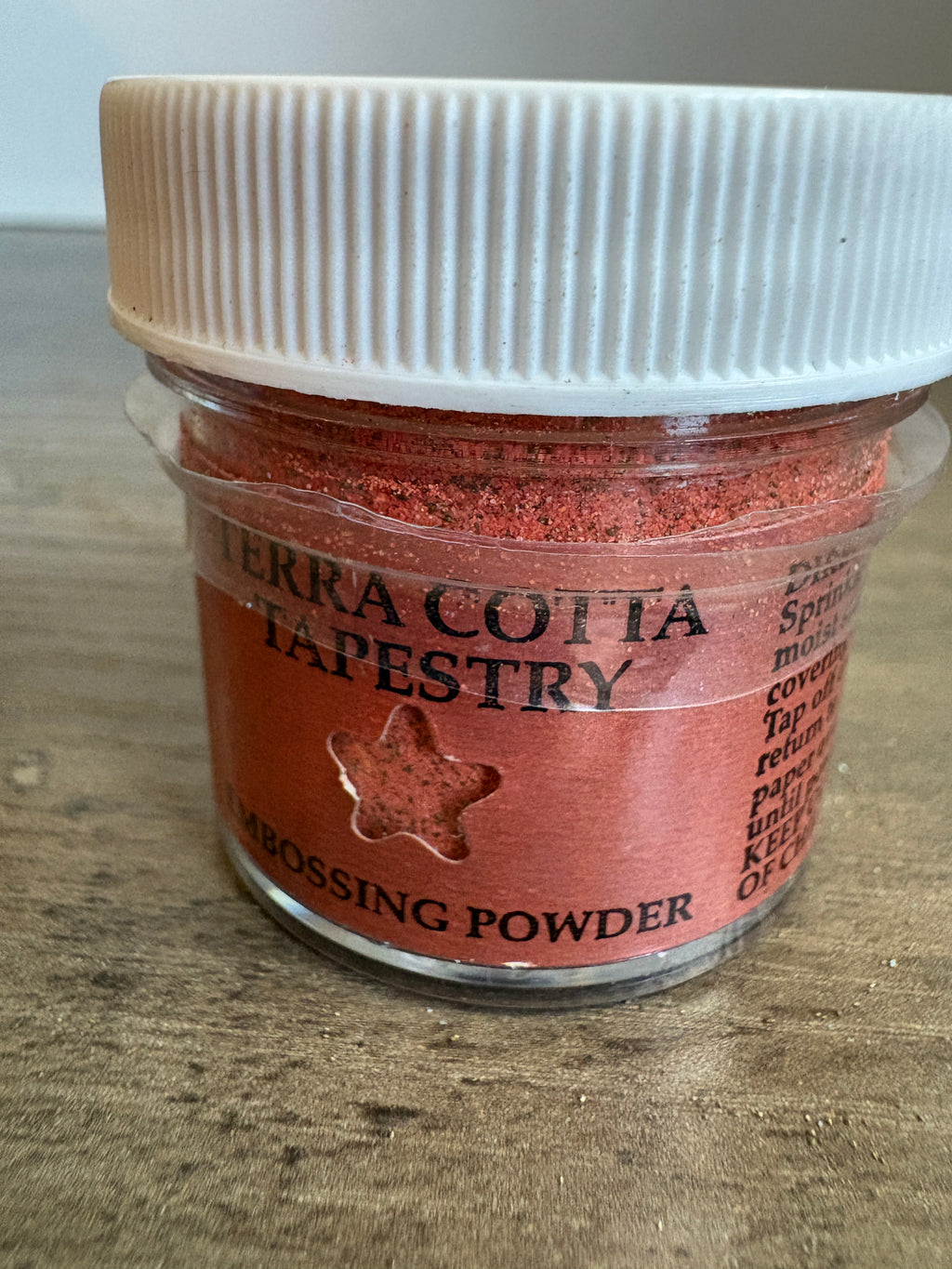 Personal Stamp Exchange PSX Embossing Powder ~ Terra Cotta Tapestry ~ R2